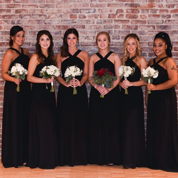 Lulus ‘Air of Romance’ Black Maxi Dress - Picture 4 of 4